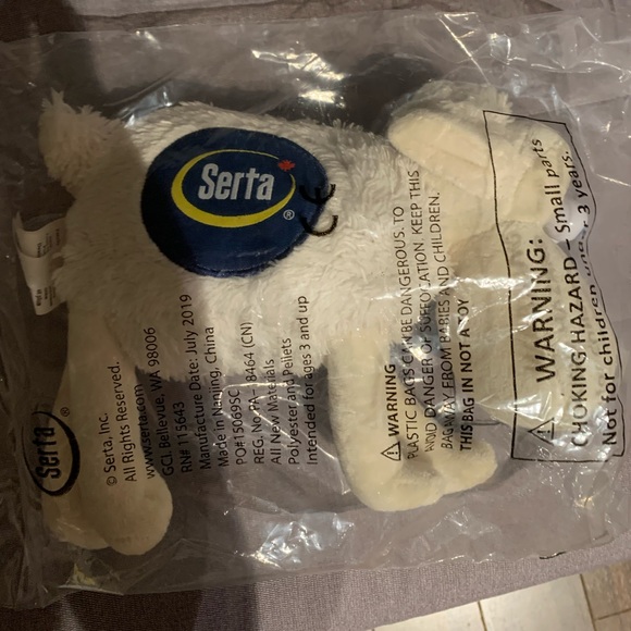 🐑🐑#1 Serta the counting Sheep 8” plush, new🆕 - Picture 3 of 4
